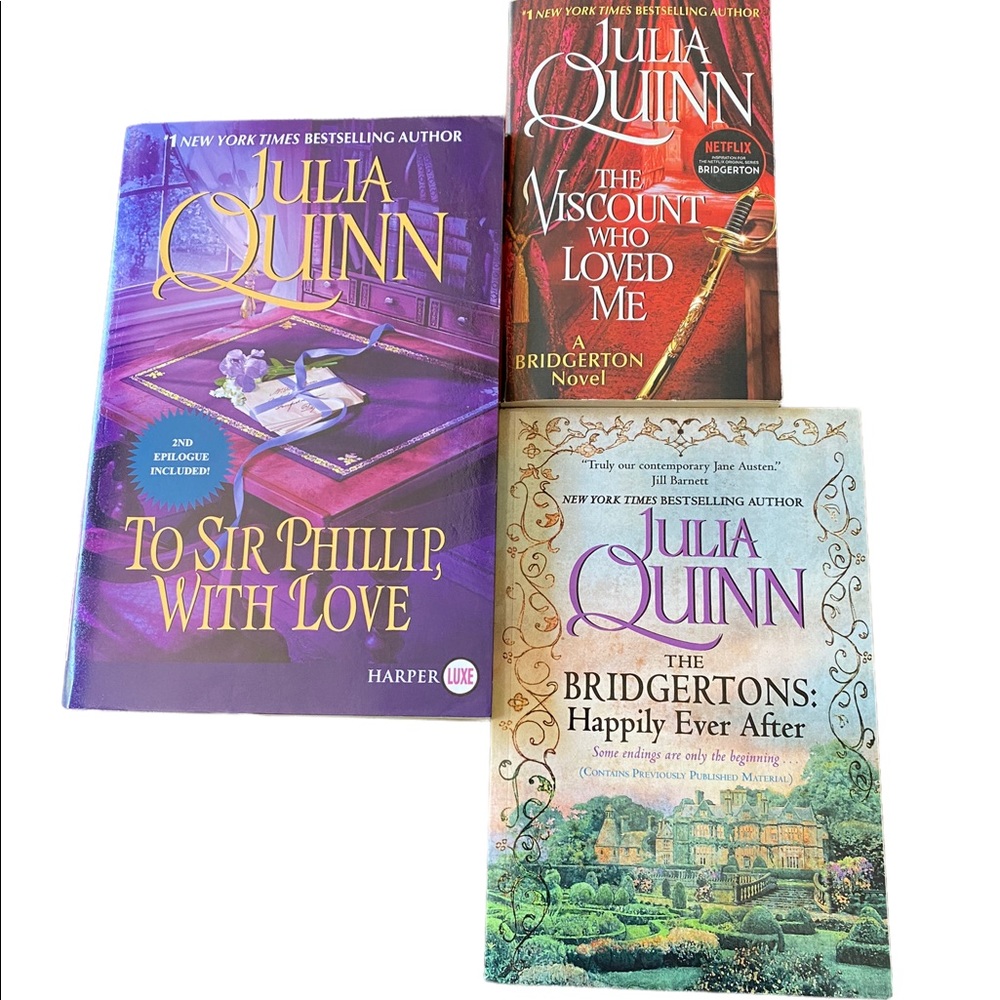Julia Quinn : The Bridgertons - 3 book Bundle